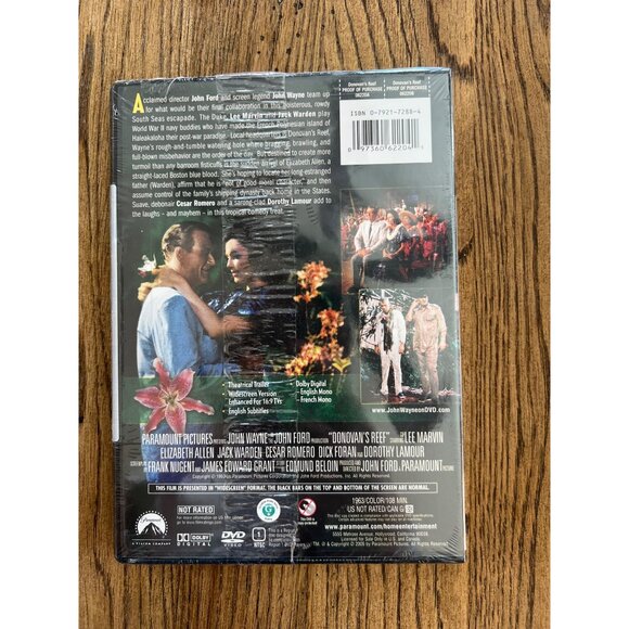 Donovans Reef DVD Widescreen John Wayne Collection Comedy Movie NEW Sealed - Picture 3 of 4